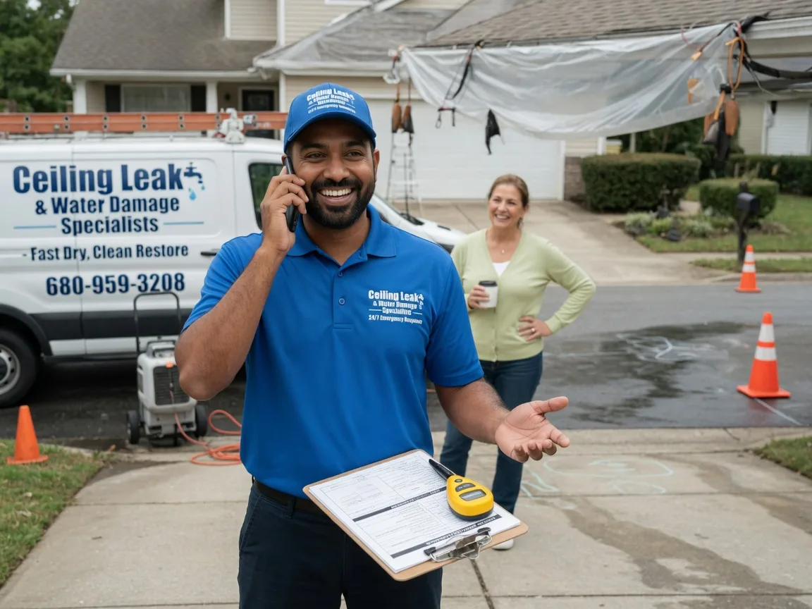 Ceiling Leak Cleanup Wallback, WV FAQs